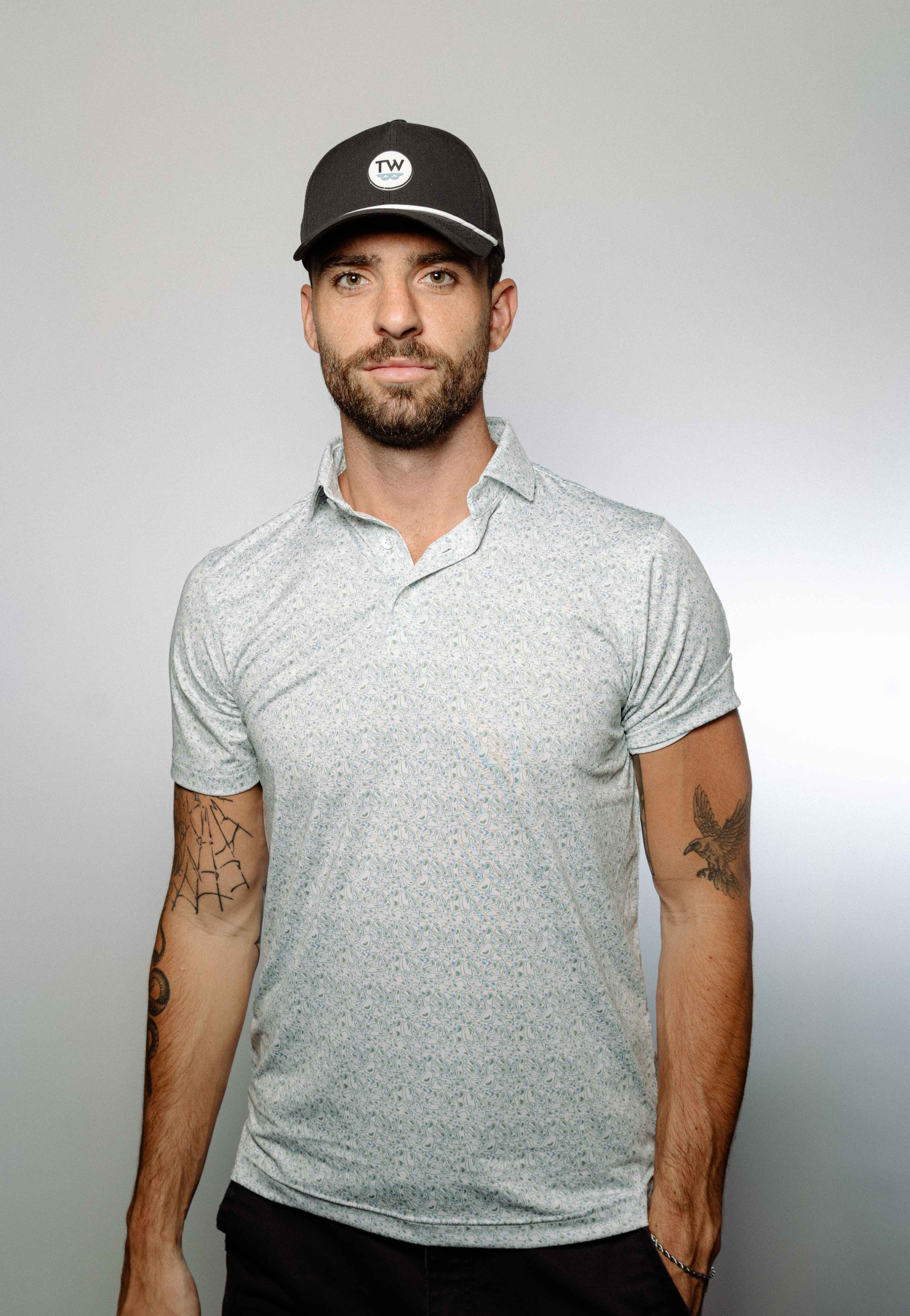 The Links Polo - Blue/Green