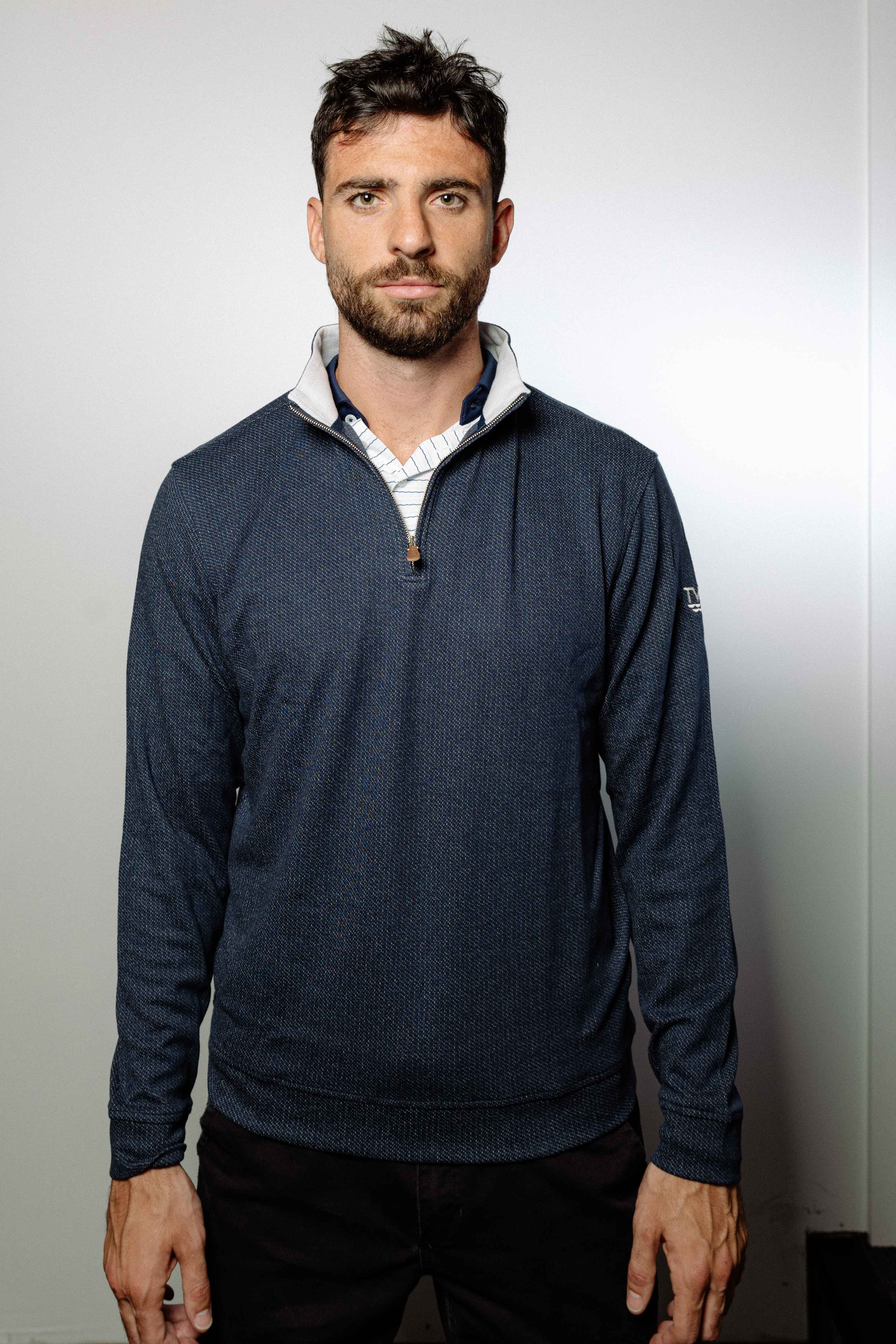 Harlestons Pullover - Navy