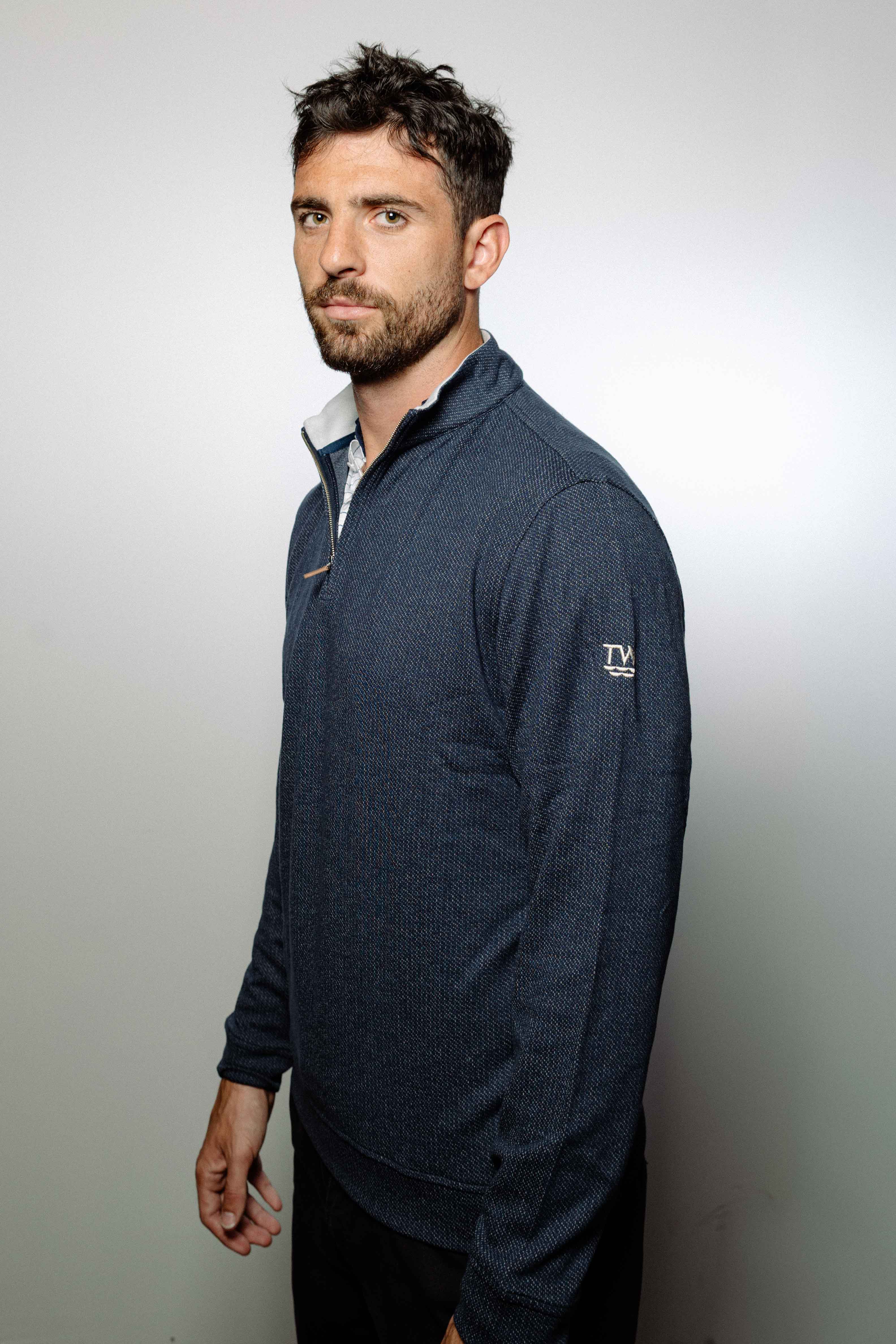Harlestons Pullover - Navy