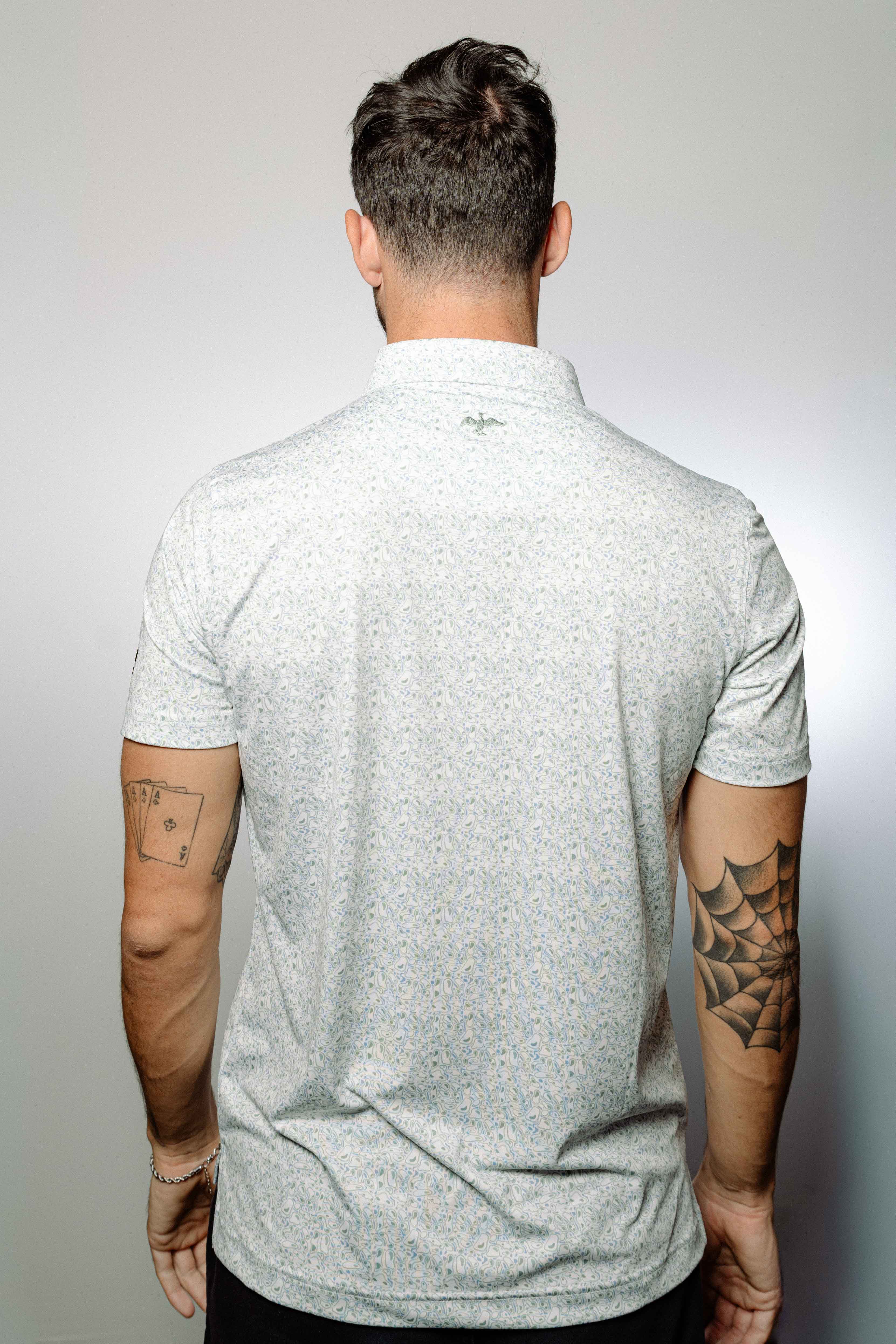 The Links Polo - Blue/Green